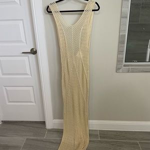 Maeve by Anthropologie long crochet tunic